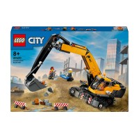 Конструктор «Жовтий будівельний екскаватор» на 633 деталі, у корбці 38х6х26 см, ТМ Lego