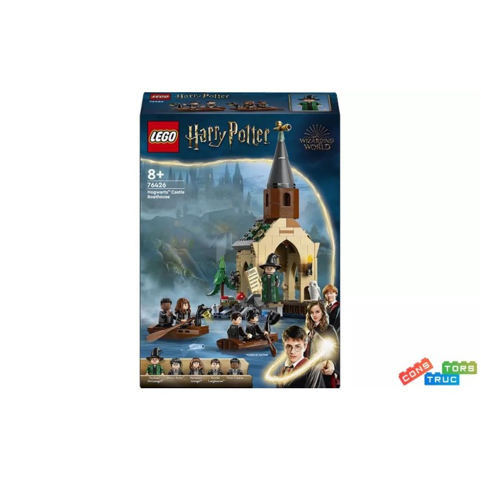 Конструктор «Замок Гоґвортс. Човновий елінг» на 350 деталей, у коробці 19х7х26 см, ТМ Lego