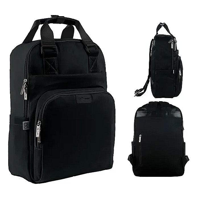 Рюкзак «Teens» 39х27х11,5 см чорний, GoPack Education