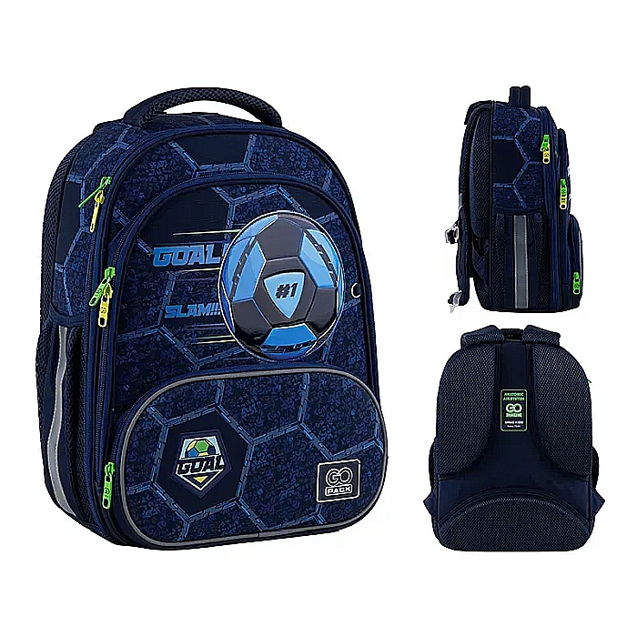 Рюкзак «Goal» каркасний 38х28х15 см, GoPack Education