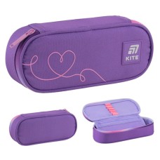 Пенал «Looking Good» 22х8,5х4,5 см на 1 відділення, ТМ Kite