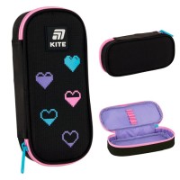 Пенал «Colorsplash» 21х8,5х4,5 см на 1 відділення, ТМ Kite