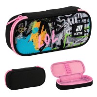 Пенал «Street Art» 21х8,5х4,5 см на 1 відділення, ТМ Kite