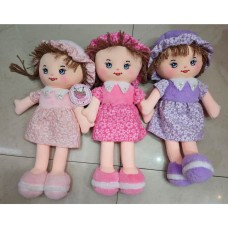 Лялька 40 см м'яконабивна, в асортименті, у пакеті 19х40х10 см