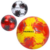 М'яч футбольний №5 з ПВХ товщиною 2,7 мм вагою 350-380 г, в асортименті, у пакеті