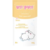 Мило рідке «З екстрактом подорожника та календули» дитяче, дойпак 300 мл,ТМ Уті-Путі