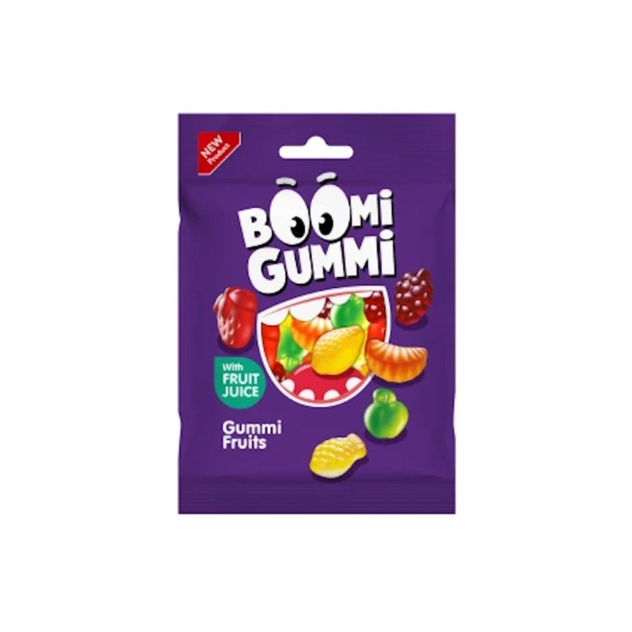 Цукерки желейні «Boomi Gummi Fruits» 70 г, ТМ Міленіум