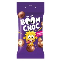 Арахіс «Boom Chok» в молочному шоколаді 45 г, ТМ Міленіум