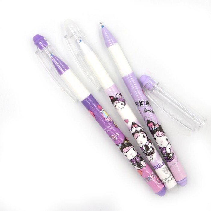 Ручка «KUR» пиши-стирай 0,38 мм синя, ТМ Aodemeі