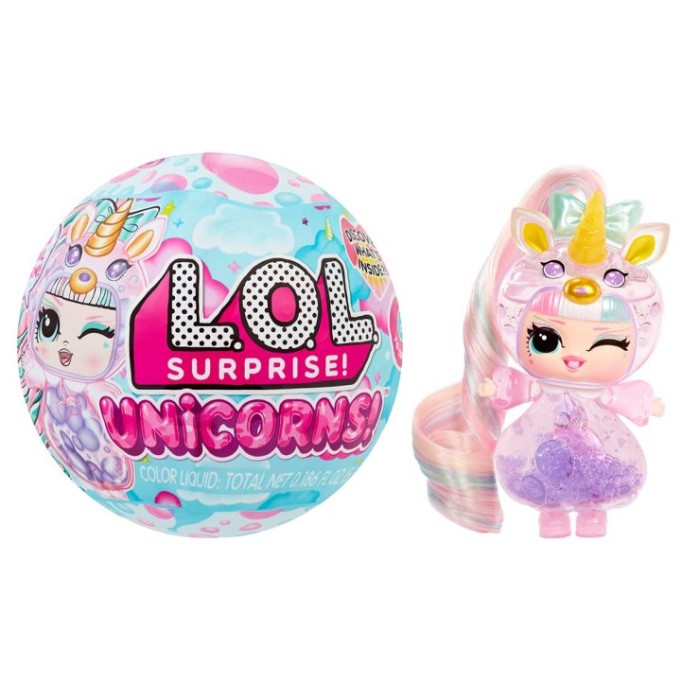 Ігровий набір з лялькою L.O.L. SURPRISE! «Чарівні єдинороги», в асортименті, у кулі 9х9х9 см