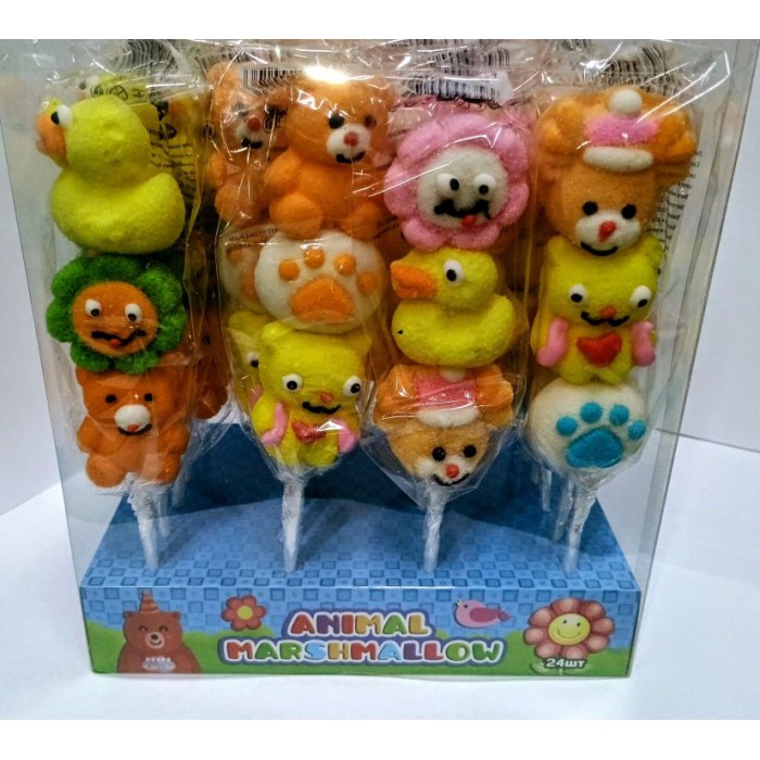 Цукерка «Тваринки» зефірна, в асортименті