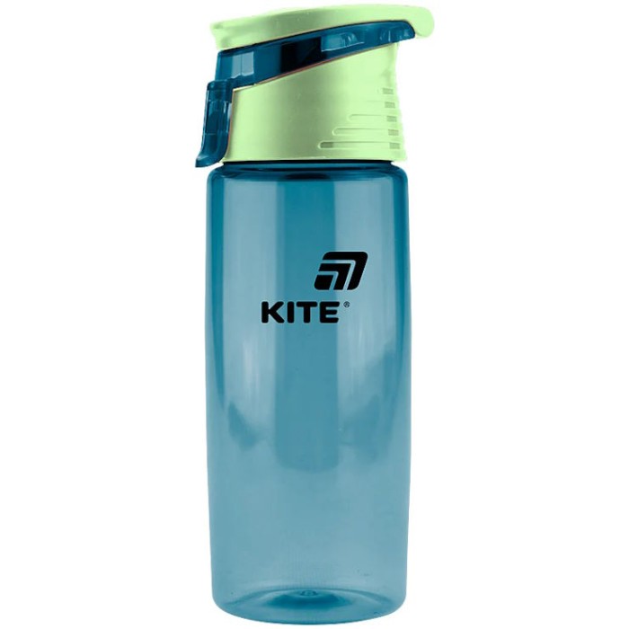 Пляшечка для води 550 мл смарагдова, TM Kite