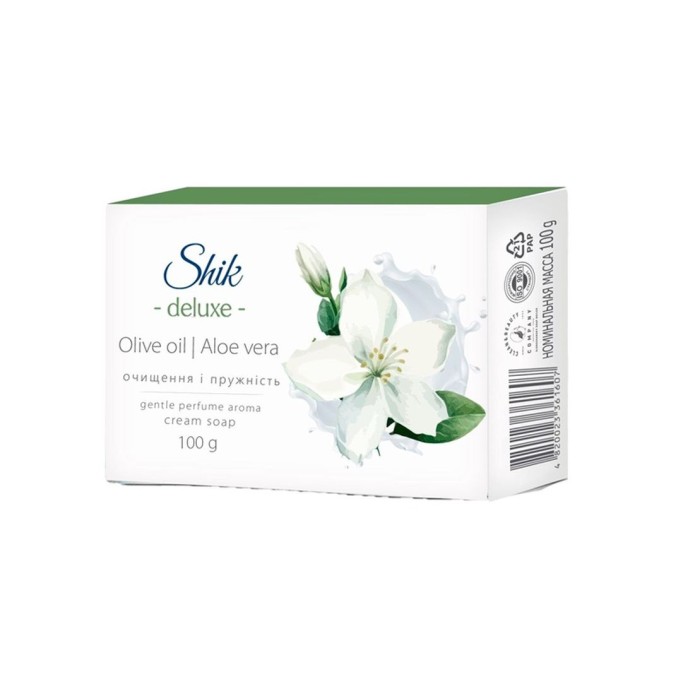 Крем-мило «Оливкова олія та алое» тверде 100 г, ТМ Шик