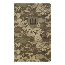 Блокнот «MILITARY» А5 на 64 аркуші у клітинку, з твердою ламінованою обкладинкою, ТМ Buromax