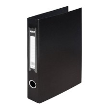 Папка-реєстратор А4 двостороння на 2 кільця збірна 40 мм, PP, чорна, ТМ Buromax