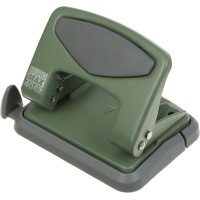 Діркопробивач «MORANDI STYLE» до 25 аркушів, металевий, зелений, ТМ Buromax