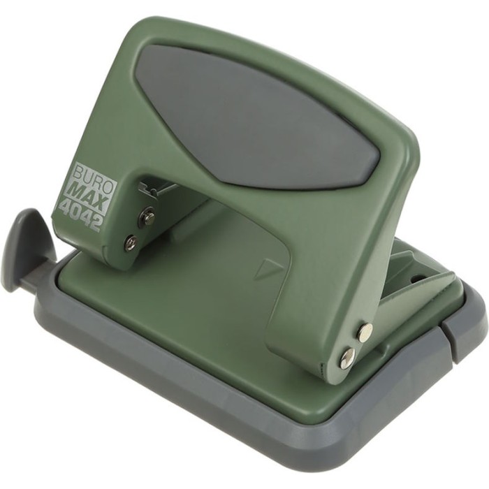 Діркопробивач «MORANDI STYLE» до 25 аркушів, металевий, зелений, ТМ Buromax