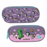Пенал «Minecraft Pinky» 22х9х5 см м'який, ТМ YES