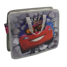 Папка-портфель «Машиина з окулярами» А4 на блискавці з тканинними ручками, ТМ Leader