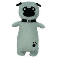 М`яка іграшка-обіймашка «Мопс» 60 см, ПП Копиця