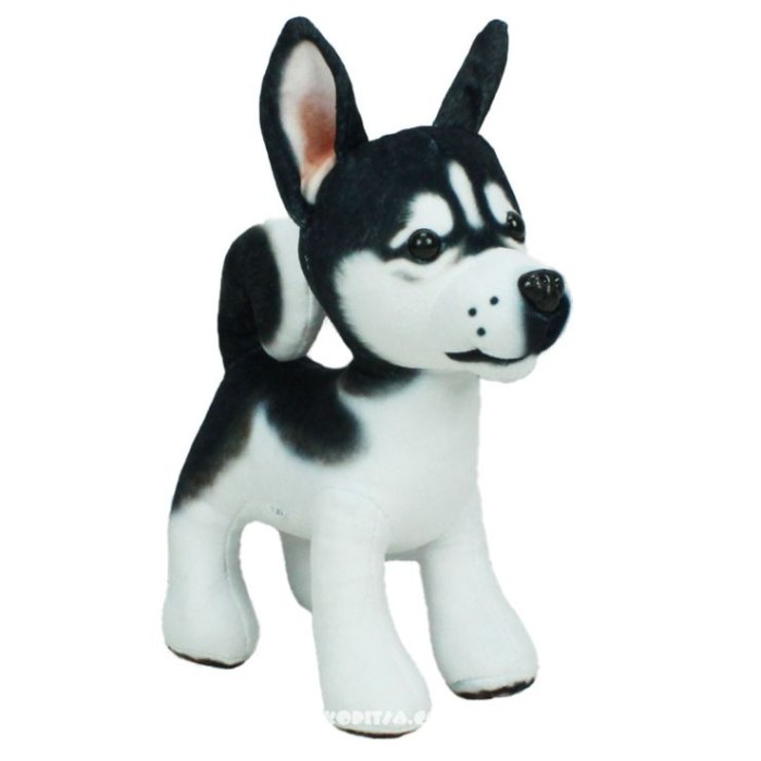 М`яка іграшка «Цуценя Хаскі» 23 см, ПП Копиця