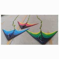 Повітряний змій 160х 80 см, хвіст 400 см, в асортименті, у пакеті 9х112х1,5 см