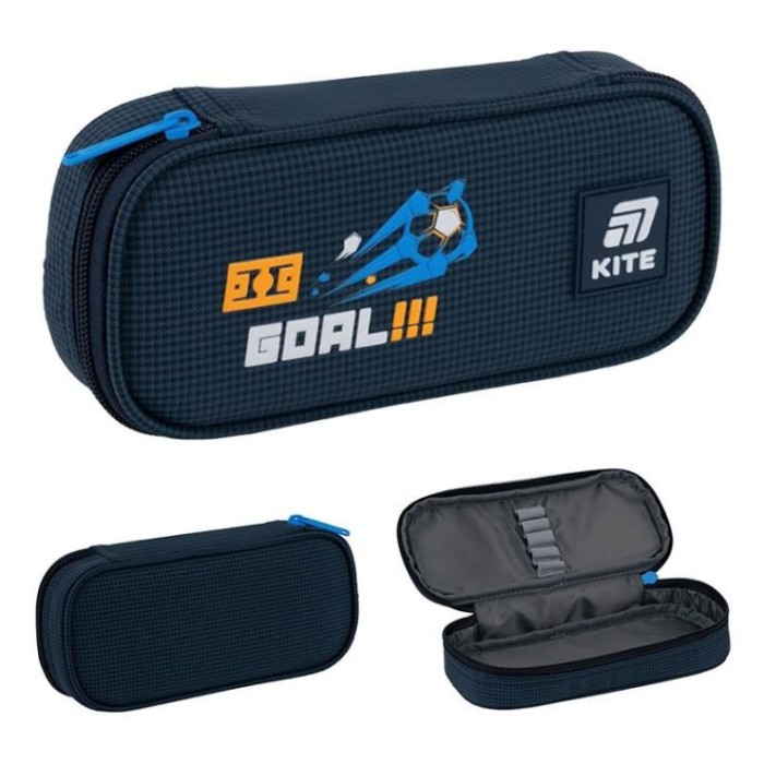 Пенал «Goal Time» 8,5х21х4,5 см, ТМ Kite