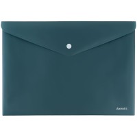 Папка на кнопці «Earth colors» А4 зелена, ТМ Axent