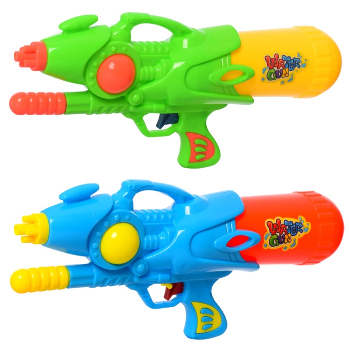 Іграшковий водний автомат 35,5 см помповий, в асортименті, у пакеті 21,5х43х8 см