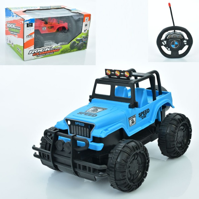 Джип 20 см р/к на батарейці, в асортименті, у коробці 23,5х12,5х16 см