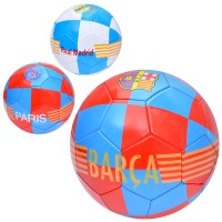 М'яч футбольний № 5 з ПВХ 1,6 мм вагою 260-280 г, в асортименті, у пакеті