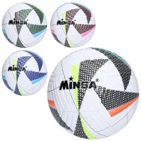 М'яч футбольний № 5 з TPE вагою 400-420 г, в асортименті, у пакеті