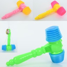 Молоточок 25 см зі звуком, в асортименті, у сітці 15,5x31x7 см