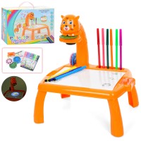 Проектор для малювання 36х30х26 см на ніжках зі світлом, слайдами та маркерами, на батарейці, у коробці 30х24х9 см.