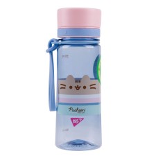 Пляшка для води «Pusheen» 400 мл блакитна, ТМ Yes