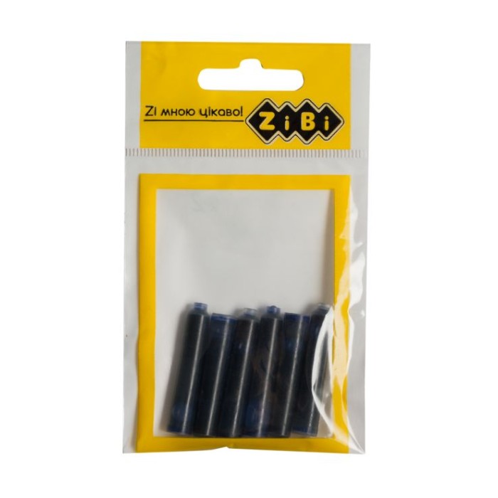 Капсули з чорнилом фіолетові, 6 шт, ТМ Zibi