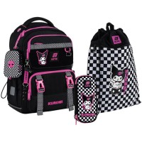 Набір шкільний «HK»: рюкзак 39х28х12,5 см + пенал 21х8,5х4,5 см + сумка для взуття 46х33 см, 1022, ТМ Kite