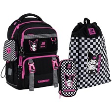 Набір шкільний «HK»: рюкзак 39х28х12,5 см + пенал 21х8,5х4,5 см + сумка для взуття 46х33 см, 1022, ТМ Kite
