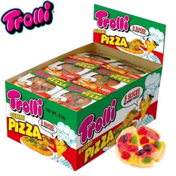 Цукерка «Pizza» мармеладна 15,5 г, ТМ Trolli