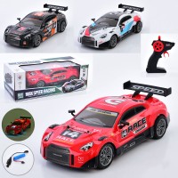 Машина 27 см 1:14 р/к 2,4G на акумляторі зі звуком, світлом, USB та корпусом, що не б`ється, в асортименті, у коробці 34,5х12х16 см