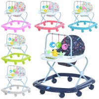 Ходунки музичні на 8 колесах по 5,4 см, в асортименті