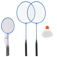 Набір для бадмінтону: 2 ракетки та волан, в сітці 65 см