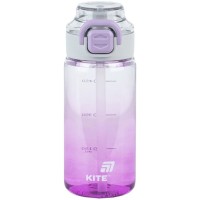 Пляшечка для води 600 мл фіолетова, ТМ Kite