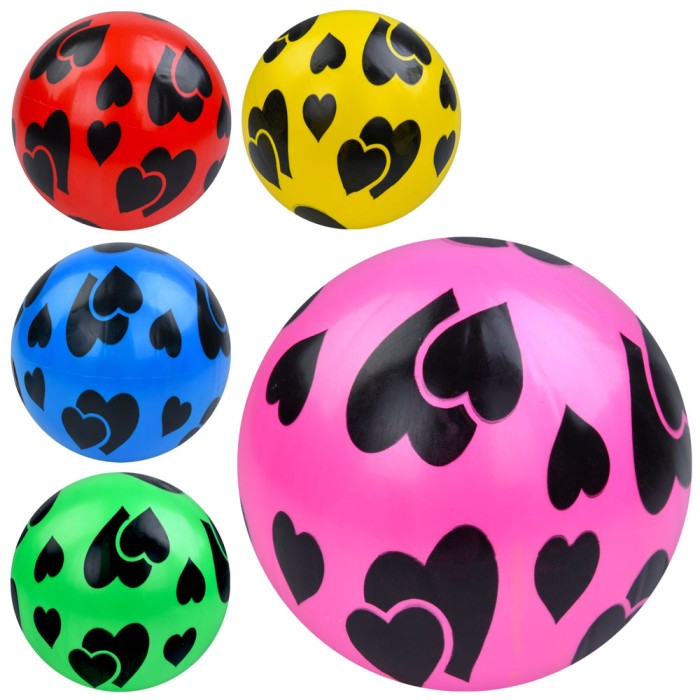 М'яч дитячий 9 дюймів з ПВХ вагою 57-63 г, в асортименті