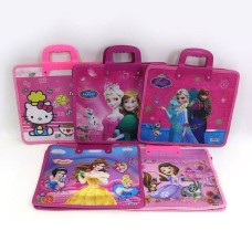 Сумка 3D «DS» 33х29 см з пластиковими ручками для дівчаток, в асортименті