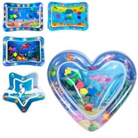 Килимок для немовляти надувний водний, в асотименті, у пакеті 17х18х3 см