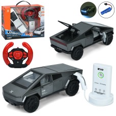 Машина 22 см 1:22 р/к 2,4 Г на акумуляторі зі світлом та музикою на гумових колесах з дварима що відчиняються