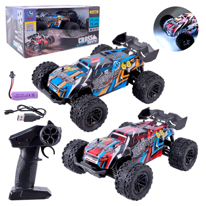 Машина р/к на акумуляторі, в асортименті, у коробці 30х20х15 см