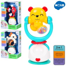 Брязкальце «Тваринка» на присосці, в асортименті, у коробці 23х15.5х10.5 см