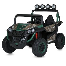 Джип р/к 2,4 G на 4 мотори 90W на акумуляторі 24V 7AH зі світлом, музикою, колесами з EVA, USB, BLUETOOTH, FM, шкіряним сидінням, камуфляж
